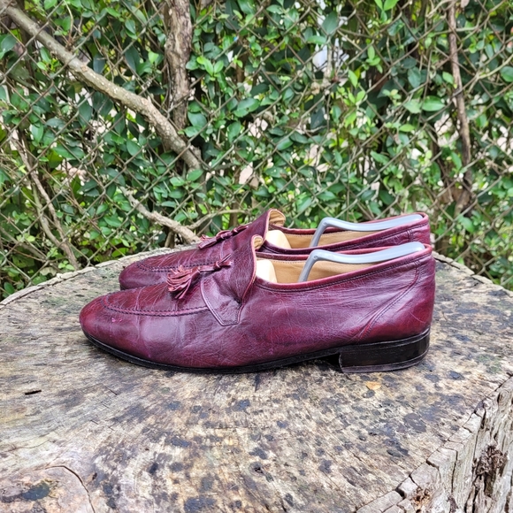 Size 10 D Pierre Cardan Vintage Tassel Loafers - Picture 6 of 10